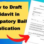 Affidavit in Anticipatory Bail Application format