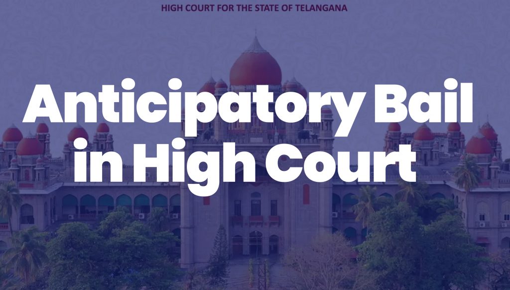 Anticipatory Bail
