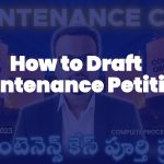 How to Draft Maintenance Petition